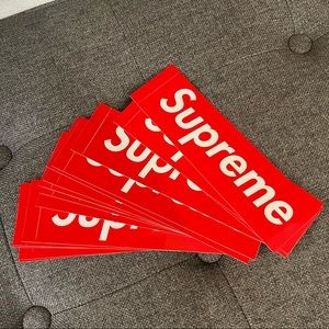 [10] Supreme stickers - bundle of 10